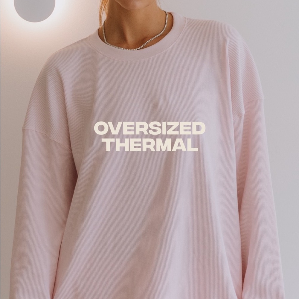 Daily Drills Oversized Thermal CUPID